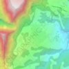 Mapa topográfico Grand-Îlet, altitude, relevo
