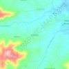 Mapa topográfico Brejo Novo, altitude, relevo