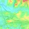 Mapa topográfico Bobes, altitude, relevo