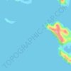 Mapa topográfico Talbot Bay, altitude, relevo