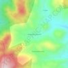 Mapa topográfico Atexquilla Cuapazola, altitude, relevo