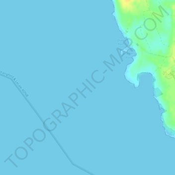 Mapa topográfico Rossglass, altitude, relevo