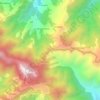 Mapa topográfico Jawaharna, altitude, relevo