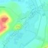 Mapa topográfico Le vieux, altitude, relevo