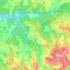 Mapa topográfico L'Herm, altitude, relevo