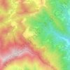 Mapa topográfico Acero, altitude, relevo