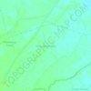 Mapa topográfico Tanjung Harapan, altitude, relevo