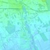 Mapa topográfico Porto Nogaro, altitude, relevo