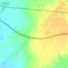 Mapa topográfico Alto Llano, altitude, relevo