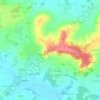 Mapa topográfico Chatenais, altitude, relevo
