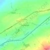Mapa topográfico Oughterside, altitude, relevo