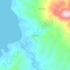 Mapa topográfico Pingalay, altitude, relevo