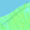 Mapa topográfico Sungai Mas, altitude, relevo