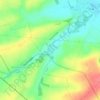 Mapa topográfico Le Pré Sirot, altitude, relevo