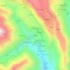 Mapa topográfico Tagre, altitude, relevo