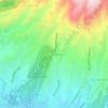 Mapa topográfico Mekarsaluyu, altitude, relevo