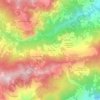 Mapa topográfico Mormorola, altitude, relevo