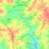 Mapa topográfico Runnymeade, altitude, relevo