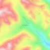 Mapa topográfico Pumachanca, altitude, relevo