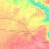 Mapa topográfico Sindangjaya, altitude, relevo