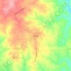 Mapa topográfico Burtsboro, altitude, relevo