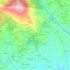 Mapa topográfico Foscallo, altitude, relevo