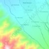 Mapa topográfico P-5A Cabinuang, altitude, relevo