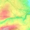 Mapa topográfico La Croix Gibat, altitude, relevo