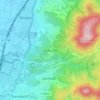 Mapa topográfico Ebenung, altitude, relevo