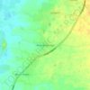 Mapa topográfico Walmer Bridge, altitude, relevo