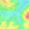 Mapa topográfico Thouet, altitude, relevo