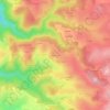 Mapa topográfico Mouy Jeune, altitude, relevo