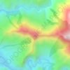 Mapa topográfico Mount Kulago, altitude, relevo