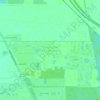 Mapa topográfico Herons Glen Golf and Country Club, altitude, relevo