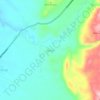 Mapa topográfico Bengo, altitude, relevo