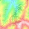 Mapa topográfico Soito da Ruiva, altitude, relevo