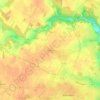 Mapa topográfico Seresville, altitude, relevo