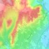 Mapa topográfico Saint-Marcel-d'Ardèche, altitude, relevo
