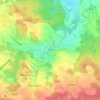 Mapa topográfico Sallingstadt, altitude, relevo