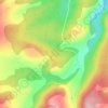 Mapa topográfico Mas de Grau, altitude, relevo