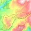 Mapa topográfico Alta, altitude, relevo
