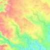 Mapa topográfico Artuz, altitude, relevo