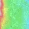 Mapa topográfico Paludi, altitude, relevo