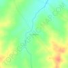 Mapa topográfico Pandojhari, altitude, relevo