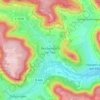 Mapa topográfico Reichenbach im Täle, altitude, relevo