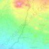 Mapa topográfico Nagraksari, altitude, relevo