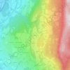 Mapa topográfico Armiaz, altitude, relevo