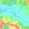 Mapa topográfico Tharpu, altitude, relevo