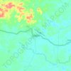 Mapa topográfico Tarapoa, altitude, relevo