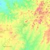 Mapa topográfico አድዋ / Adwa, altitude, relevo